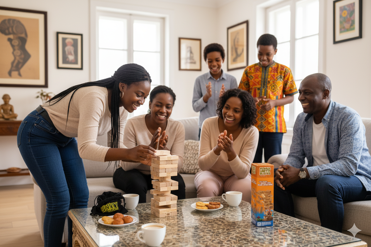 Pamoja Unity Blocks — premium wooden family game